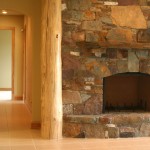 Lower level hallway to bedroom suites