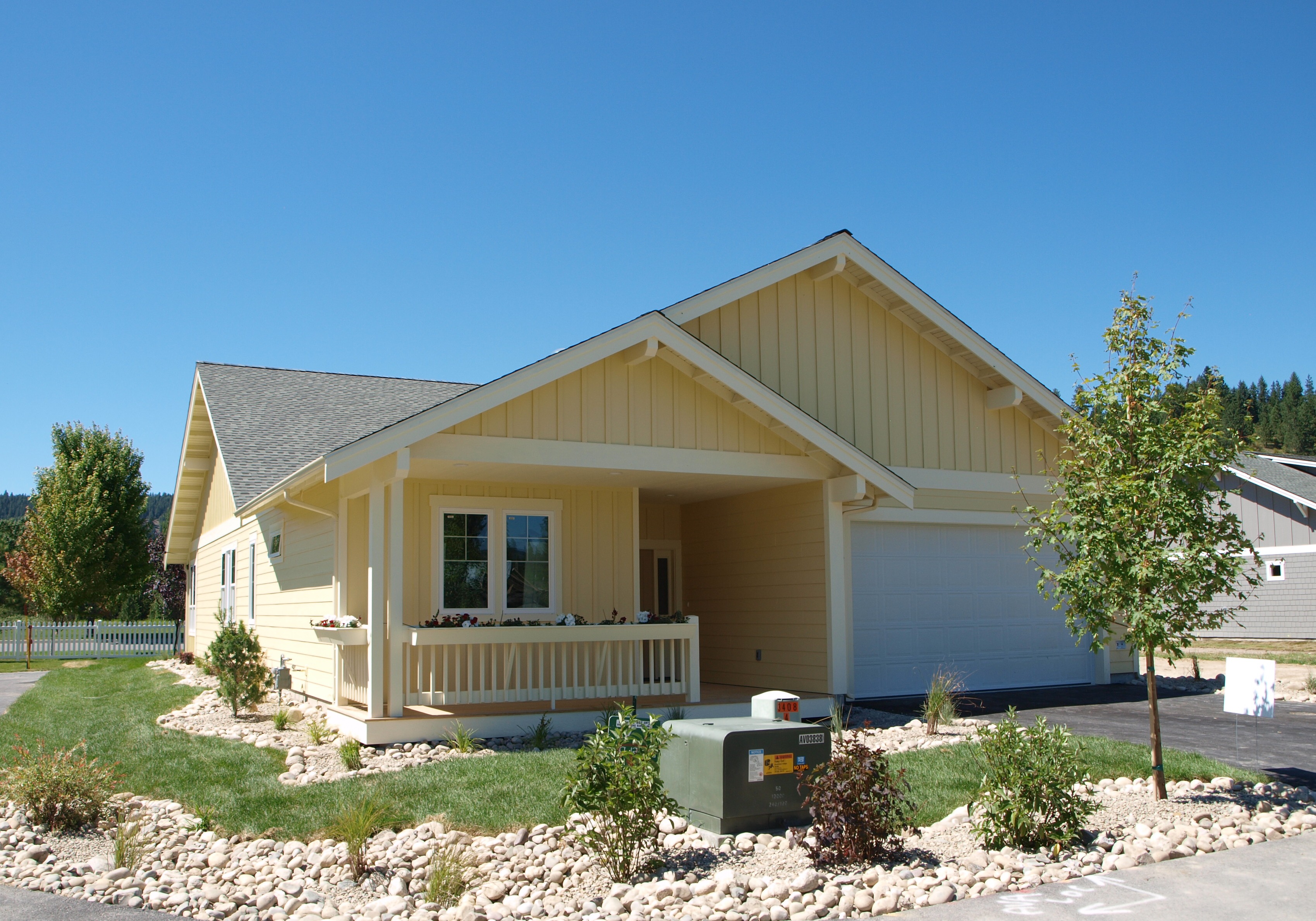 Yellow Home at Dover Bay